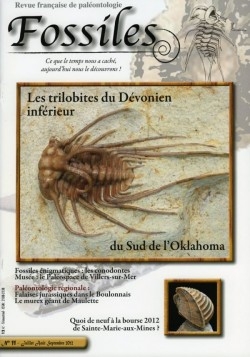 revue FOSSILES n°11 - juillet aout septembre 2012