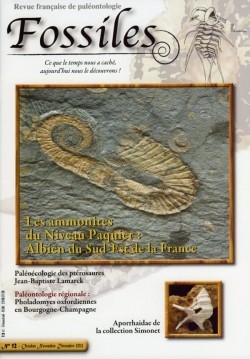 revue FOSSILES n°12 - octobre novembre décembre 2012