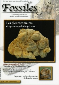 revue FOSSILES n°13 - janvier fevrier mars 2013