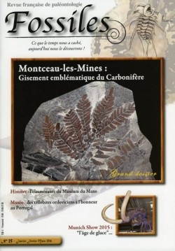 revue FOSSILES n°25 - janvier fevrier mars 2016