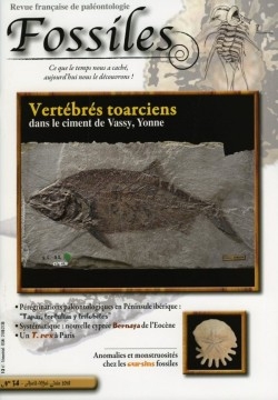 revue FOSSILES n°34 - avril mai juin 2018