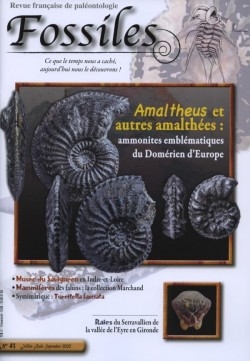 revue FOSSILES n°43 - juillet aout septembre 2020