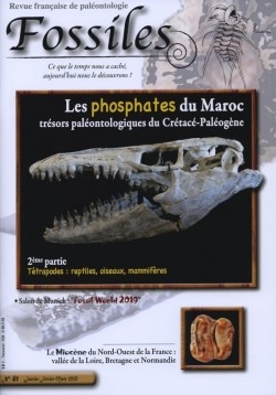 revue FOSSILES n°41 - janvier février mars 2020