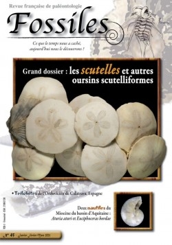 revue FOSSILES n°45 - janvier février mars 2021