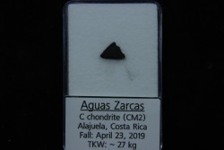Météorite: Carbonaceous chondrite (CM2)  AGUAS ZARCAS