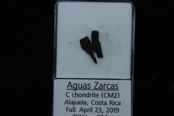 Météorite: Carbonaceous chondrite (CM2)  AGUAS ZARCAS