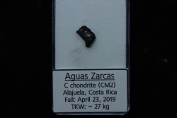 Météorite: Carbonaceous chondrite (CM2)  AGUAS ZARCAS