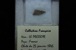 Météorite: CHONDRITE H5 - Le Pressoir - FRANCE