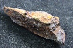 Météorite: SIDERITE iron IIIAB - SAIN AUBIN - FRANCE