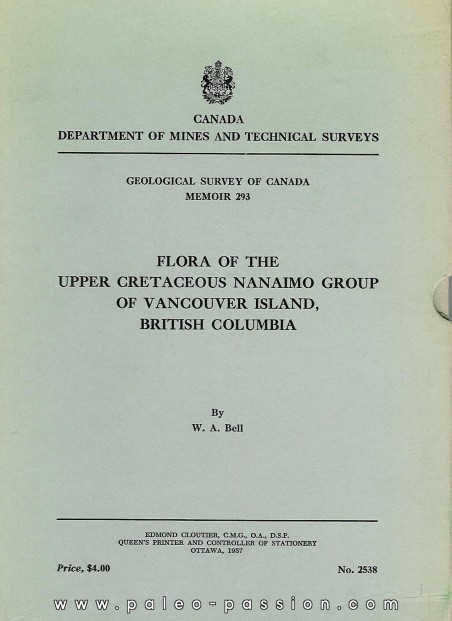 FAUNA OF THE UPPER CRETACEOUS NANAIMO GROUP OF VANCOUVER ISLAND, BRITISH COLOMBIA