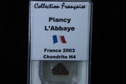 Météorite: CHONDRITE H4 - PLANCY L'ABBAYE - FRANCE
