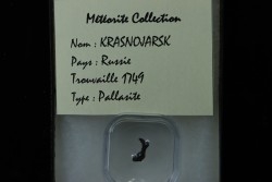 Météorite: PALLASITE - KRASNOJARSK - Russie