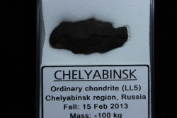 Météorite: Chondrite LL5 - CHELYABINSK