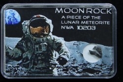 LUNAR ROCK: bréche polymict - NWA 10203
