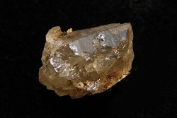 Or natif sur quartz,  La Gardette Mine, FRANCE