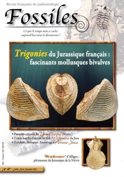 revue FOSSILES n°47 - juillet aout septembre 2021