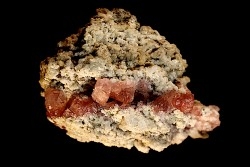 Fluorite rose - Les Droites - Mont Blanc - FRANCE