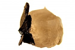 Hematite et rutile sur quartz - Cavradi, Val Curnera, Grisons, Suisse