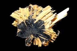 Rutile et Hematite   Novo Horizonte, Bahia, Bresil