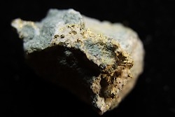 native gold  Olinghouse Mine, Washoe County, Nevada, USA