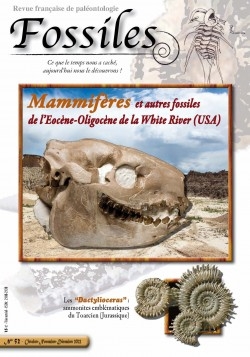 revue FOSSILES n°52 - octobre novembre décembre 2022