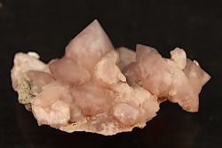 Pink Quartz  + amethyste - Aouli - Morocco