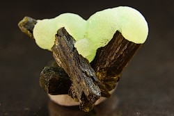 prehnite sur epidote  -  Diakon, Kayes, Mali