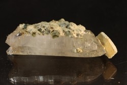 apatite sur quartz  Panasqueira, Portugal