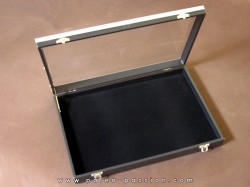 COFFRET VITRE - dimension 23 / 18 / 5 cm
