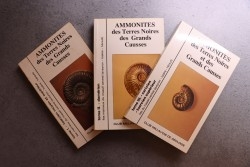AMMONITES des terres noires et des Grands Causses - T1: toarcien moyen et sup - T2: domérien -  T3: carixien, toarcien sup.