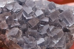 blue fluorite   Mont-Roc - FRANCE