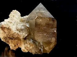 Quartz fumé  Les Rochassiers - MONT BLANC - FRANCE