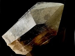 Quartz fumé  Les Rochassiers - MONT BLANC - FRANCE