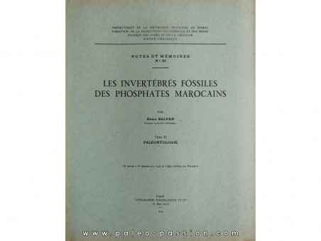 LES INVERTEBRES FOSSILES DS PHOSPHATES MAROCAINS