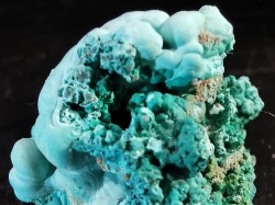 Malachite - Quartz  Bouque payrol, Camares,  Aveyron,  France