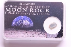 MOON ROCK: Lunar feldspath breccia - Bechar003