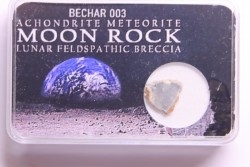 MOON ROCK: Lunar feldspath breccia - Bechar003