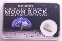 MOON ROCK: Lunar feldspath breccia - Bechar003