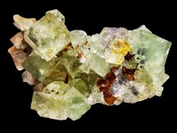 fluorite verte, région de Choir, Mongolie
