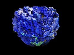 Azurite from Chessy, Rhône, France
