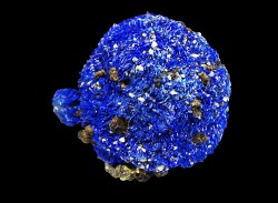 Azurite from Chessy, Rhône, France