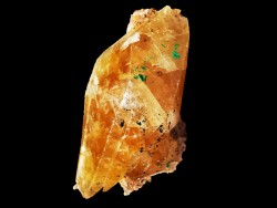 Calcite et malachite du Mali