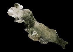 Quartz chloriteux, Oisans, France
