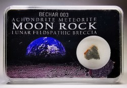 MOON ROCK: Lunar feldspath breccia - Bechar003