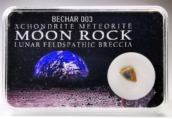 MOON ROCK: Lunar feldspath breccia - Bechar003