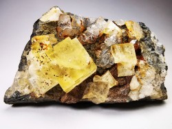 Fluorite, Peyrebrune Mine (81), France