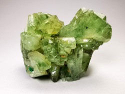 Barytine with dioptase inclusions - Katanga, DRC (Congo)