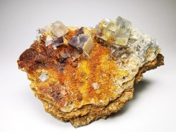 Fluorite, Maxonchamps Mine, Vosges, France