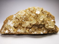 Fluorite de Saint-Xist, Aveyron, France