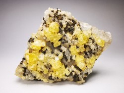 Fluorite de Marsange, Langeac, Haute-Loire, France